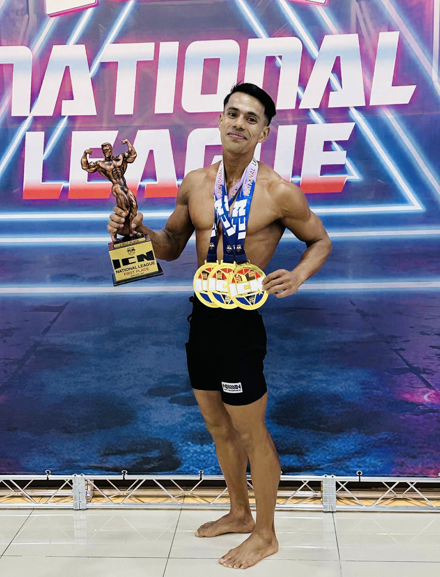 "ICN राष्ट्रिय लिग कोरिया २०२५ Natural Bodybuilding Competition” मा राजु नेपाली लाई ऐतिहासिक सफलता